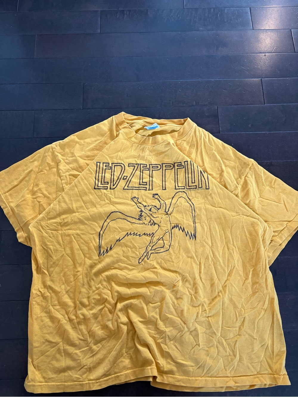 Y2K led zeppelin band tee